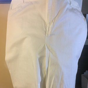 NWT Lauren White Dress Walking Short Size 14